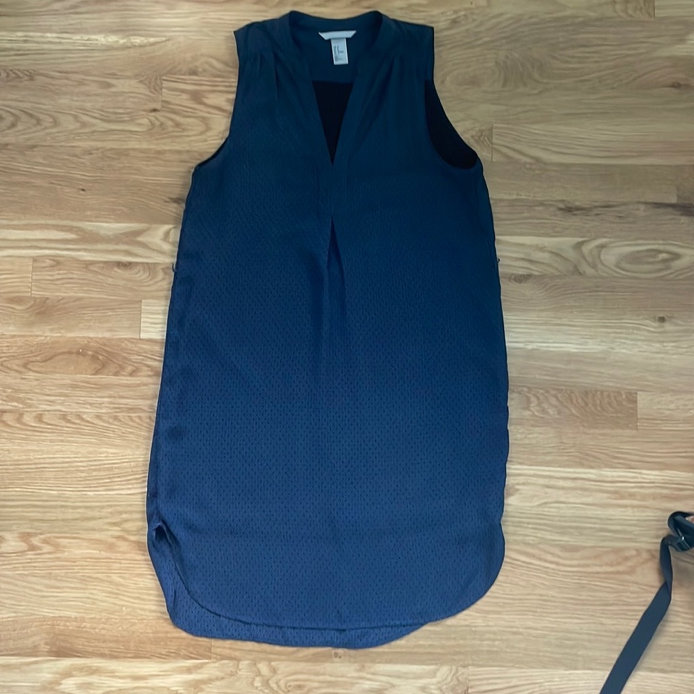 Pretty dark blue and black H&M size 6 dress.